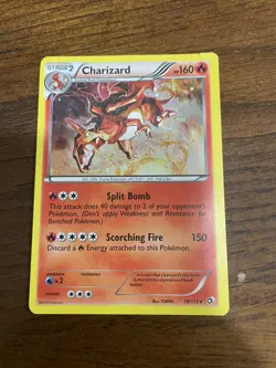 Pokemon TCG Charizard Legendary Treasures 19/113 Holo Holo Rare - Image 1