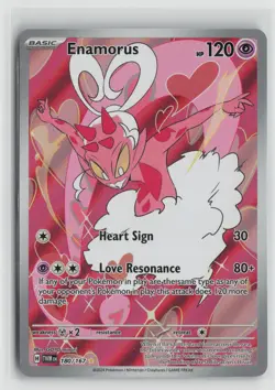 Enamorus 180/167 Illustration Rare Twilight Masquerade Pokemon NM - Image 1