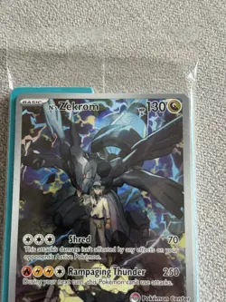 Pokemon TCG Ascended Heroes N’s Zekrom Pokemon Center Stamped Promo SEALED - Image 3