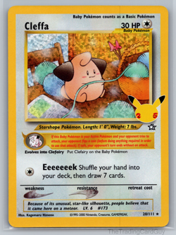 Pokemon TCG Celebrations: Classic Collection 20/111 Cleffa NM - Image 1