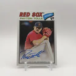 2026 Topps Heritage - Real One Autographs Payton Tolle #ROA-PT (AU, RC) - Image 1