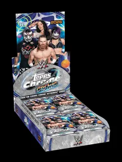 2026 Topps Cosmic Chrome WWE Hobby Box Sealed Case Of 8 PRESALE- JUNE 4 Release - Image 1