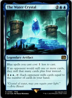 The Water Crystal 85 Rare Final Fantasy Magic: The Gathering Near Mint | HOKO - Image 1