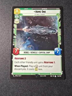 Home One – Alliance Flagship SOR 102/252 Legendary – Star Wars Unlimited SWU - Image 1