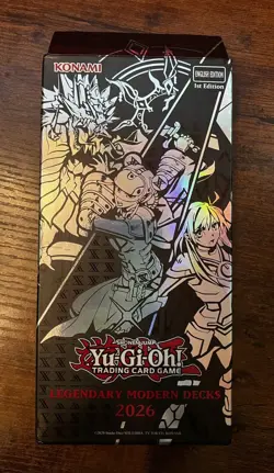 Yu-Gi-Oh! TCG Legendary Modern 2026 3 Deck Lot - Mitsurugi, Sky Striker, Gottoms - Image 1