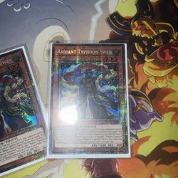 Radiant Typhoon Swen DOOD-EN014 Starlight Rare Near Mint 1st Edition Yugioh x3 - Image 2