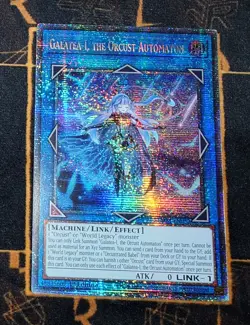 YUGIOH Galatea-I, the Orcust Automaton (BLMM-EN052) Starlight Rare 1st Ed NM - Image 1