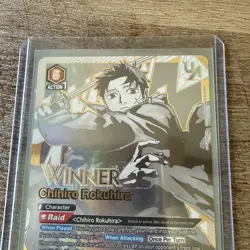 Chihiro Rokuhira Alternate Art WINNER Foil - UEPR/KGR-1-060 NM-Union Arena MINT - Image 3
