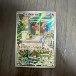 Pokemon Charmander SVP 044 Scarlet & Violet Promo Full Art Holo Card - Image 1