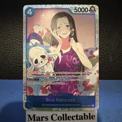 Bandai One Piece TCG Boa Hancock OP01-078 Romance Dawn Holo Super Rare Card - Image 1