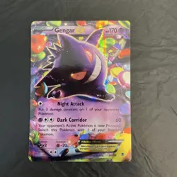 Pokemon TCG 2014 Gengar EX Holo Rare Card 34/119 XY Phantom Forces Near Mint NM - Image 1