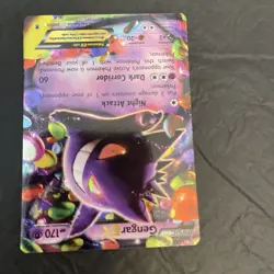 Pokemon TCG 2014 Gengar EX Holo Rare Card 34/119 XY Phantom Forces Near Mint NM - Image 4