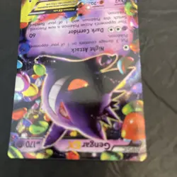 Pokemon TCG 2014 Gengar EX Holo Rare Card 34/119 XY Phantom Forces Near Mint NM - Image 5