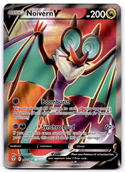 Noivern V - 195/203 - Pokemon Evolving Skies Sword & Shield Full Art Card NM - Image 1
