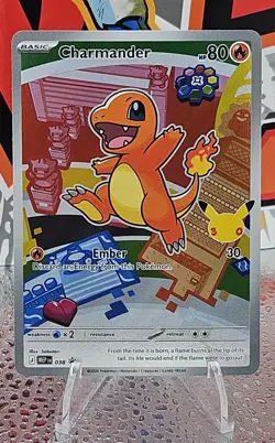Pokemon Charmander First Partner Collection MP Stamped Holo 038 80 HP Card 2026 - Image 1