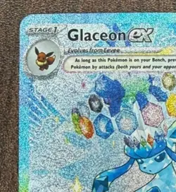 Pokemon Glaceon ex 150/131 SV Prismatic Evolutions Holo Rare Card - Image 2