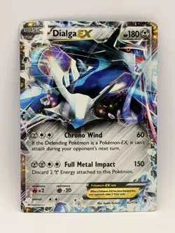 Pokemon Dialga EX 62/119 XY Phantom Forces Ultra Rare Holo Card NM - Image 1