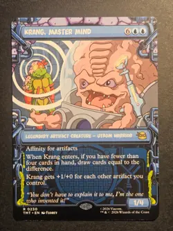 Krang, Master Mind (Showcase) R Teenage Mutant Ninja Turtles 0230 NM - Image 1