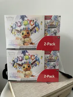Pokemon Prismatic Evolutions Costco 2-Pack SEALED BRAND NEW - Image 1