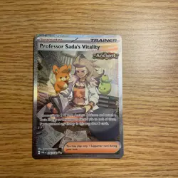 Professor Sada's Vitality 256/182 Paradox Rift Special Illustration Pokemon NM - Image 1