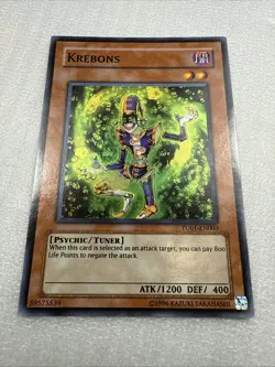 Yugioh Krebons TU01-EN003 Super Rare NM - Image 1