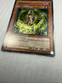 Yugioh Krebons TU01-EN003 Super Rare NM - Image 2