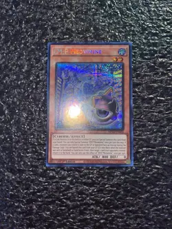 Yugioh! EM:P Meowmine MP25-EN054 Prismatic Secret Rare 1st Edition Near Mint - Image 1