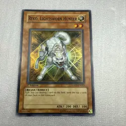 Yugioh! LP Ryko, Lightsworn Hunter - LODT-EN022 - Super Rare 1st Edition Lp - Image 1
