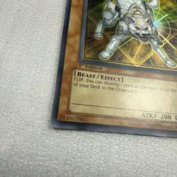 Yugioh! LP Ryko, Lightsworn Hunter - LODT-EN022 - Super Rare 1st Edition Lp - Image 2