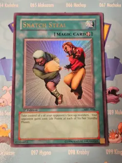 Yugioh Snatch Steal MRL-036 (magic) Ultra Rare 1st Edition NM - Image 1