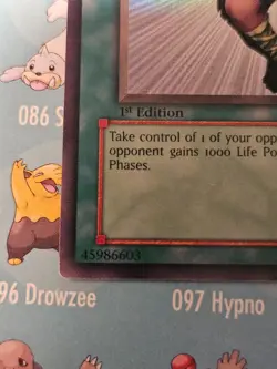 Yugioh Snatch Steal MRL-036 (magic) Ultra Rare 1st Edition NM - Image 3