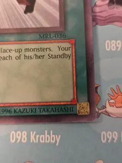 Yugioh Snatch Steal MRL-036 (magic) Ultra Rare 1st Edition NM - Image 4