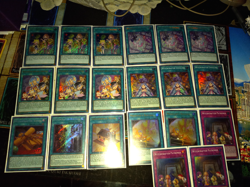 Yugioh Witchcrafter deck with Deck box, witchcrafter sleeves&Double sleeved deck - Image 2