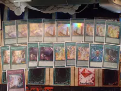 Yugioh Crystal Beast Deck w/deckbox, double sleeved deck - Image 2