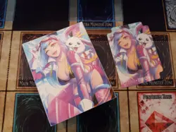 Yugioh Crystal Beast Deck w/deckbox, double sleeved deck - Image 4