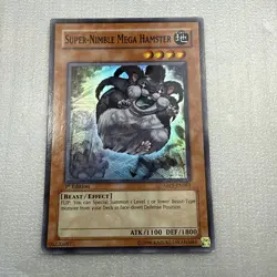 Super-Nimble Mega Hamster - ABPF-EN083 -Super Rare - 1st Edition - YuGiOh - LP - Image 1