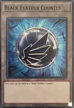 Yugioh! LP Black Feather Counter - OP21-EN027 - Super Rare - Unlimited Edition L - Image 1