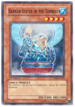 Yugioh! LP Barrier Statue of the Torrent - CDIP-EN019 - Common - Unlimited Editi - Image 1
