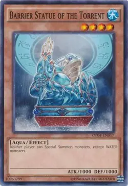 Yugioh! LP Barrier Statue of the Torrent - OP04-EN017 - Common - Unlimited Editi - Image 1