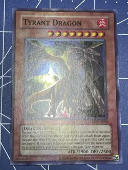 Yugioh Tyrant Dragon RP02-EN056 Retro Pack 2 (Reprint) Super Rare NM - Image 2