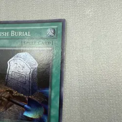 Yugioh Foolish Burial Super Rare TU02-EN004 NM - Image 4