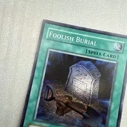 Yugioh Foolish Burial Super Rare TU02-EN004 NM - Image 5