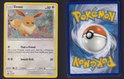 Eevee - (Cosmos Holo) SM184 Holo Promo Sun & Moon LP Pokemon - Image 3