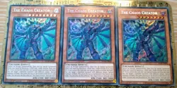 The Chaos Creator x3 (Secret Rare) - BLCR-EN070 - Yu-Gi-Oh TCG - Image 1