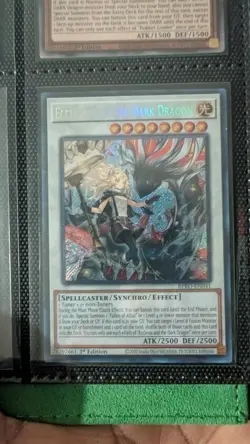 Yugioh Ecclesia and the Dark Dragon Secret Rare BPRO-EN041 Near Mint - Image 1