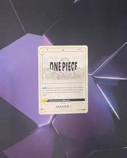 One Piece CCG EB02-058 UUUUUS! Event Rare NM - Image 1