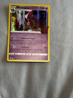 3 Card Pokemon trick or treat holo Lot (Mimikyu, Mewtwo, Mismagius) - Image 4