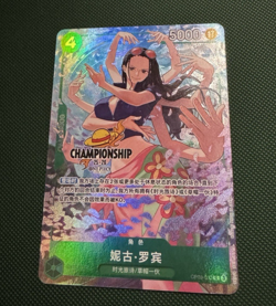 One Piece TCG Chinese Championship 25-26 Autumn Prize Nico Robin OP09-033 NM - Image 1