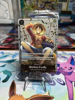 🔥🔥One Peace P-075 Monkey.D.Luffy Promo Card TS-02 Tin Set 02 ENGLISH SEALED🔥 - Image 1
