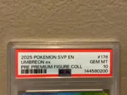 pokemon card Umbreon psa 10 promo number 176 from 2025 - Image 2